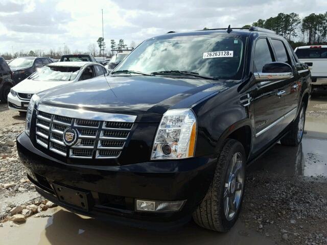 3GYT4NEF8DG320724 - 2013 CADILLAC ESCALADE E BLACK photo 2