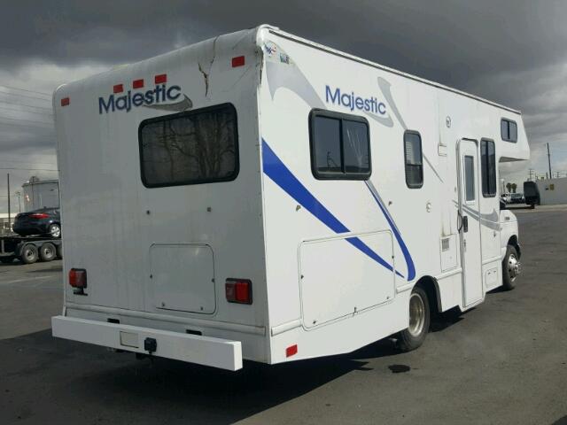 1FDWE35L37DA61616 - 2008 MAJE MOTORHOME WHITE photo 4