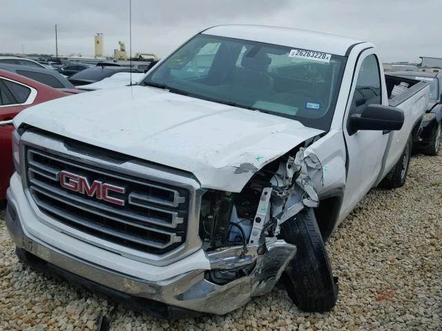 1GTN1LEC9GZ146524 - 2016 GMC SIERRA C15 WHITE photo 2