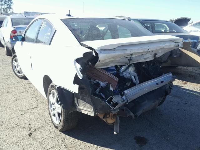 1G8AM18F46Z197468 - 2006 SATURN ION LEVEL WHITE photo 3