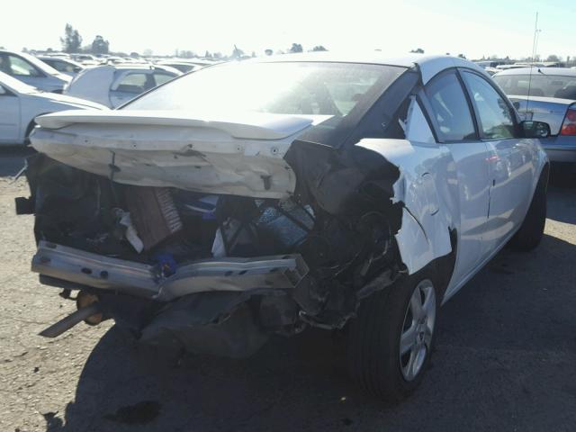 1G8AM18F46Z197468 - 2006 SATURN ION LEVEL WHITE photo 4