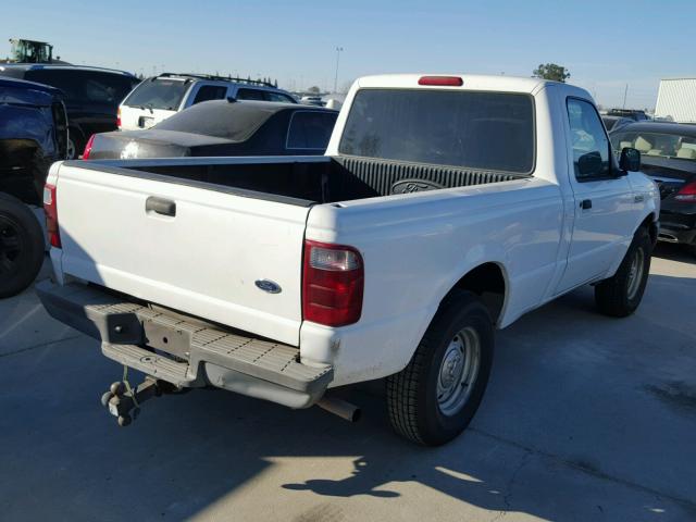 1FTYR10D53TA01973 - 2003 FORD RANGER WHITE photo 4