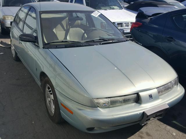 1G8ZK5272XZ291822 - 1999 SATURN SL2 GREEN photo 1