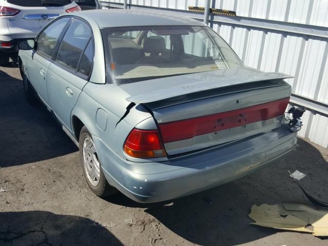 1G8ZK5272XZ291822 - 1999 SATURN SL2 GREEN photo 3