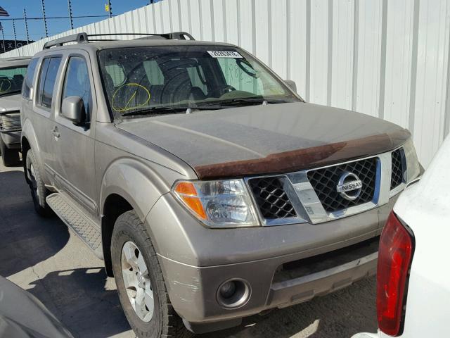 5N1AR18U37C646113 - 2007 NISSAN PATHFINDER GOLD photo 1