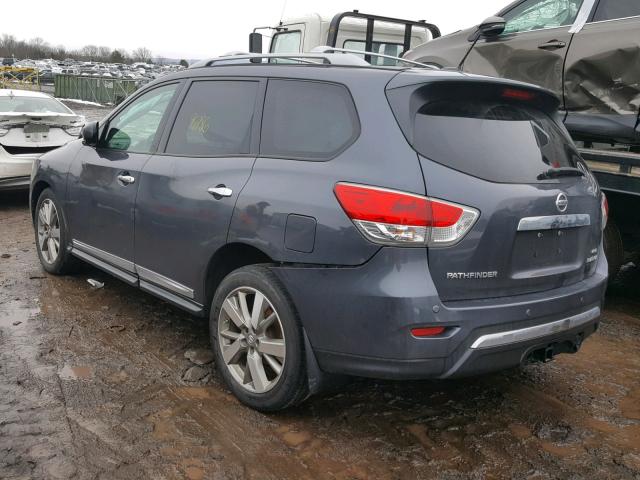 5N1AR2MM5DC617994 - 2013 NISSAN PATHFINDER GRAY photo 3