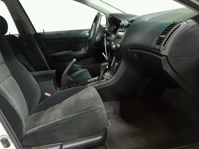 1HGCM56777A011098 - 2007 HONDA ACCORD EX SILVER photo 5