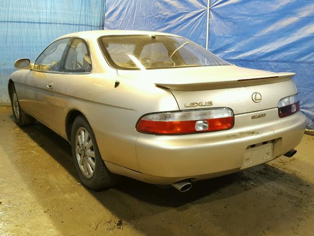 JT8UZ30C7R0036816 - 1994 LEXUS SC 400 GOLD photo 3