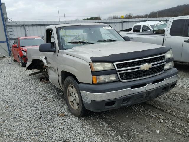 3GCEC14X06G264687 - 2006 CHEVROLET SILVERADO TAN photo 1