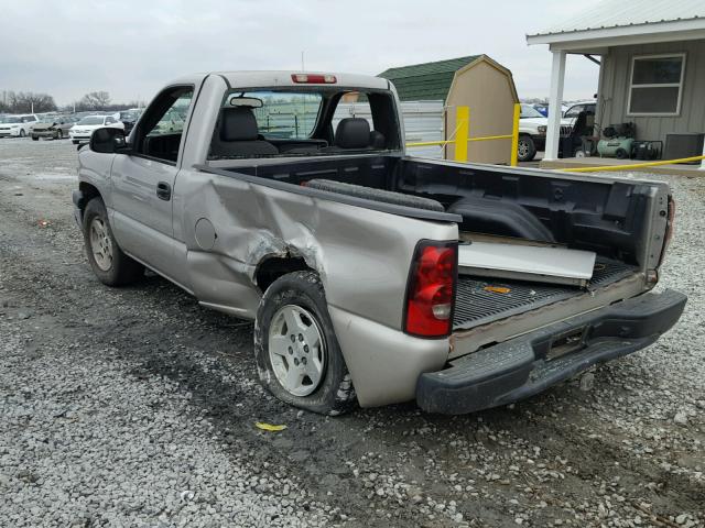 3GCEC14X06G264687 - 2006 CHEVROLET SILVERADO TAN photo 3