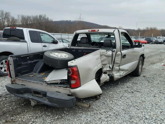 3GCEC14X06G264687 - 2006 CHEVROLET SILVERADO TAN photo 4