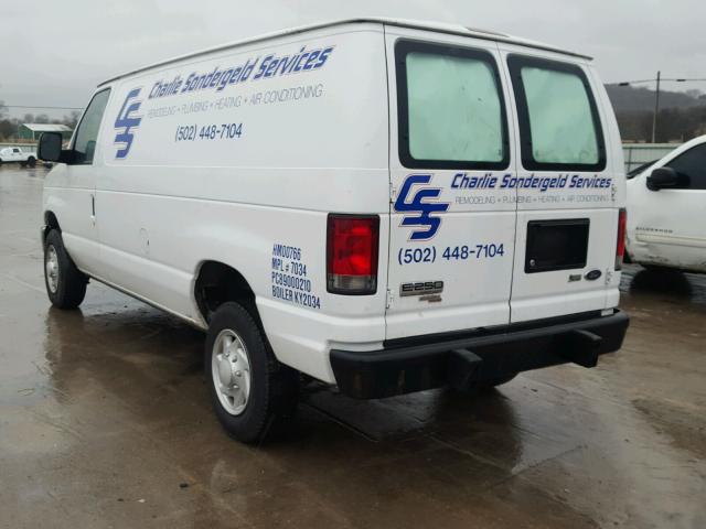 1FTNE2EW8EDA18908 - 2014 FORD ECONOLINE WHITE photo 3