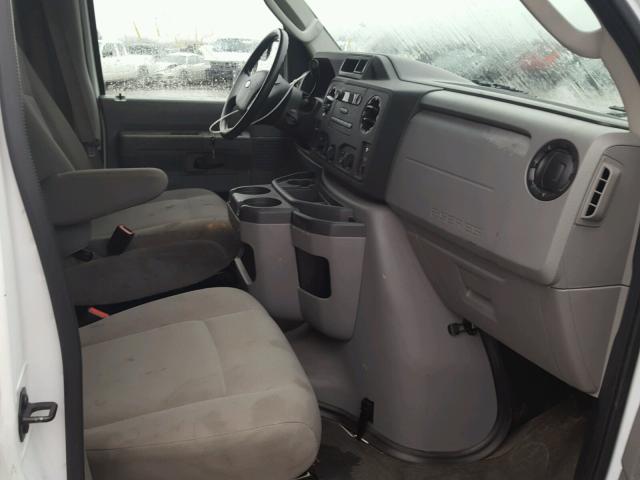 1FTNE2EW8EDA18908 - 2014 FORD ECONOLINE WHITE photo 5