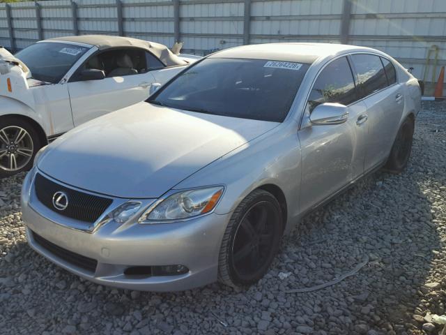 JTHBE96S380031440 - 2008 LEXUS GS 350 SILVER photo 2