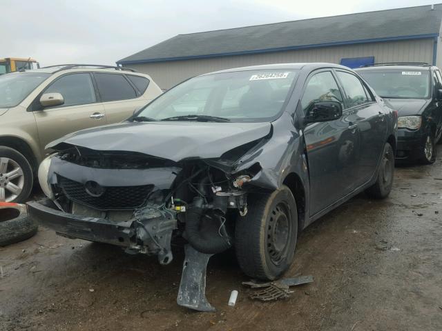 2T1BU40E79C166857 - 2009 TOYOTA COROLLA BA CHARCOAL photo 2