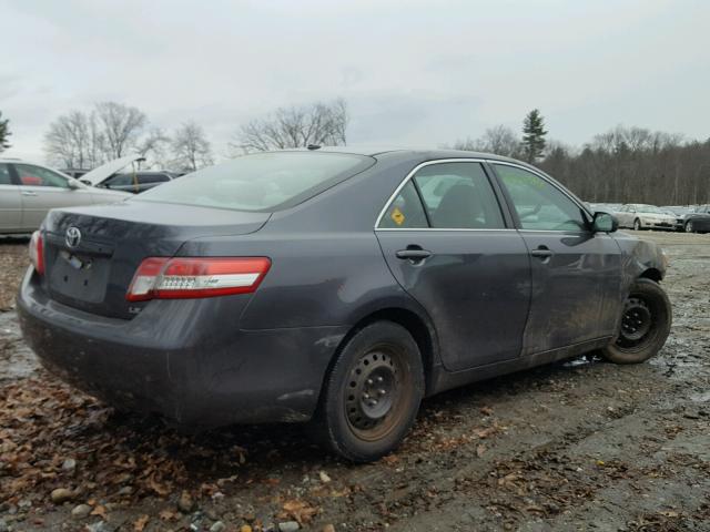 4T1BF3EK7AU046529 - 2010 TOYOTA CAMRY BASE GRAY photo 4