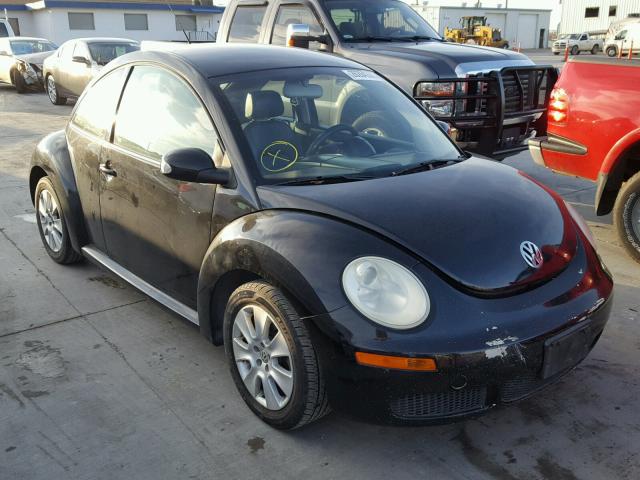 3VWEW31C37M509521 - 2007 VOLKSWAGEN NEW BEETLE BLACK photo 1