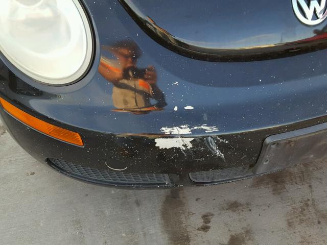 3VWEW31C37M509521 - 2007 VOLKSWAGEN NEW BEETLE 黑色 照片 9