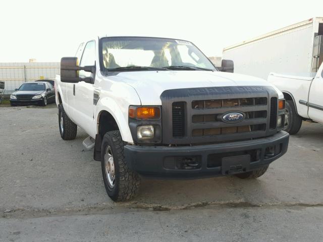 1FTSX21548EB63047 - 2008 FORD F250 SUPER WHITE photo 1