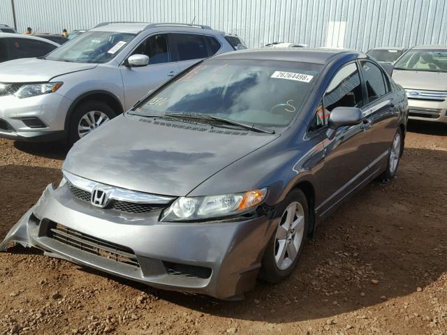 2HGFA1F69BH523588 - 2011 HONDA CIVIC LX-S BLACK photo 2