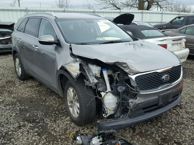 5XYPGDA59GG059239 - 2016 KIA SORENTO LX GRAY photo 1