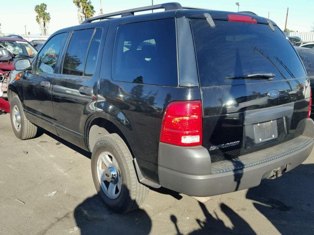 1FMZU62K63UC66564 - 2003 FORD EXPLORER X BLACK photo 3