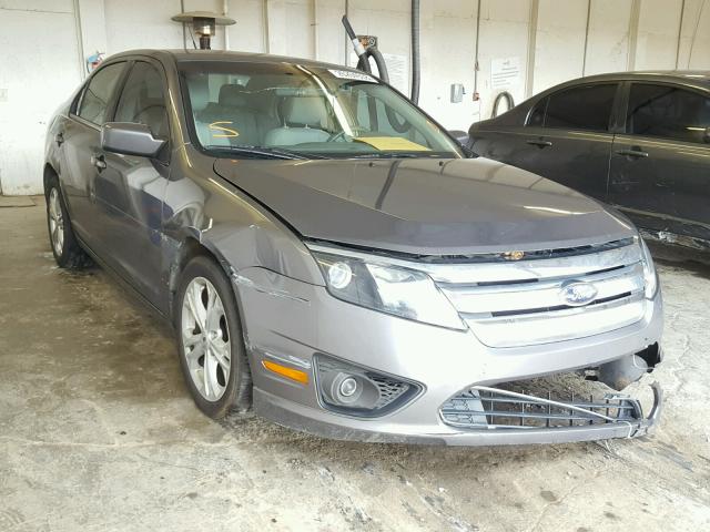 3FAHP0HA8CR421129 - 2012 FORD FUSION SE GRAY photo 1