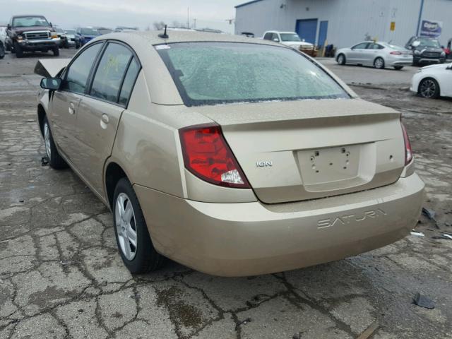 1G8AJ55F76Z188235 - 2006 SATURN ION LEVEL TAN photo 3