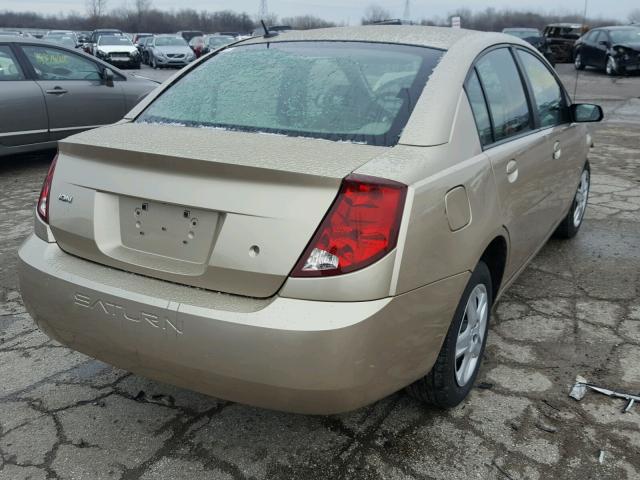 1G8AJ55F76Z188235 - 2006 SATURN ION LEVEL TAN photo 4