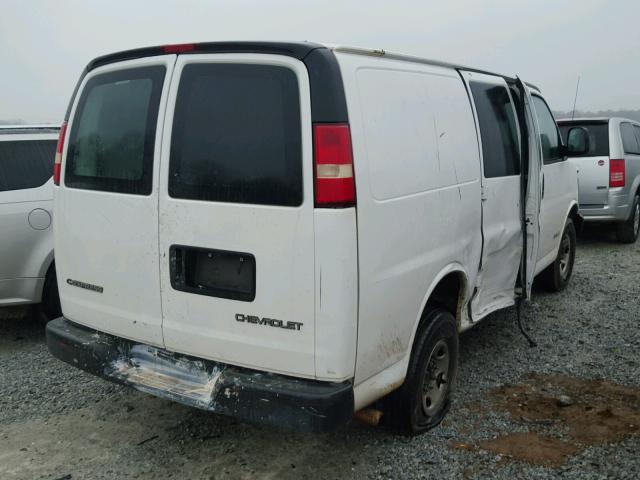 1GCHG35V751121405 - 2005 CHEVROLET EXPRESS G3 WHITE photo 4