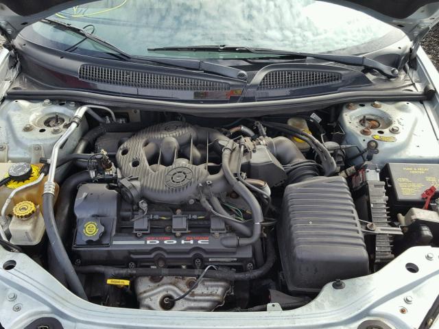 1C3EL65U21N725720 - 2001 CHRYSLER SEBRING LI BLUE photo 7