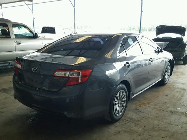 4T1BF1FK8CU027610 - 2012 TOYOTA CAMRY BASE CHARCOAL photo 4