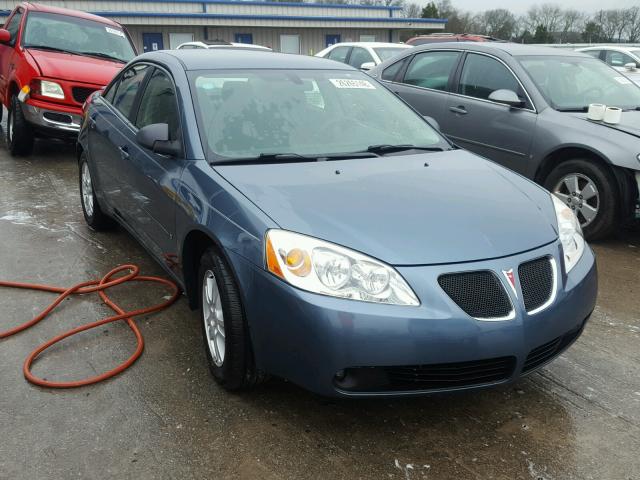 1G2ZG558464264083 - 2006 PONTIAC G6 SE1 BLUE photo 1