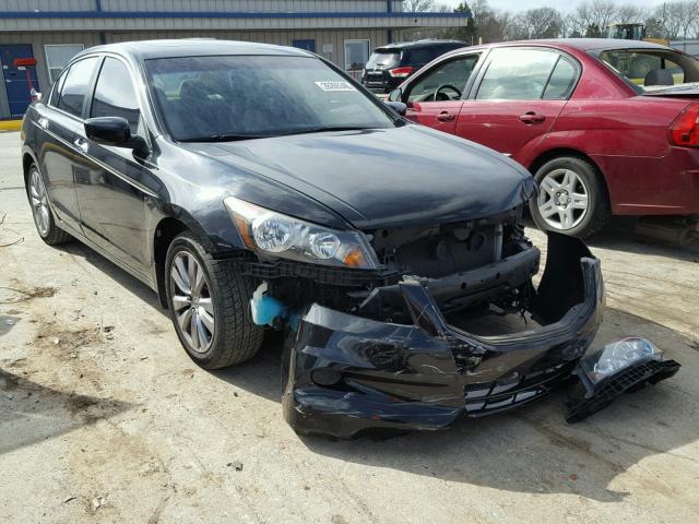 1HGCP3F80BA012770 - 2011 HONDA ACCORD EXL BLACK photo 1