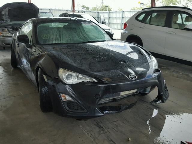 JF1ZNAA15D1731664 - 2013 TOYOTA SCION FR-S შავი ფოტო 1