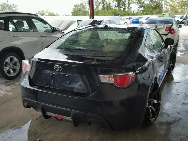 JF1ZNAA15D1731664 - 2013 TOYOTA SCION FR-S შავი ფოტო 4