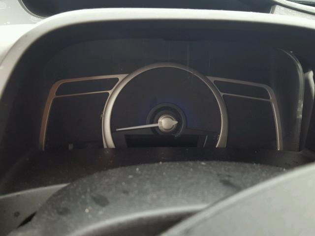 19XFA16849E011663 - 2009 HONDA CIVIC EX ნაცრისფერი ფოტო 8