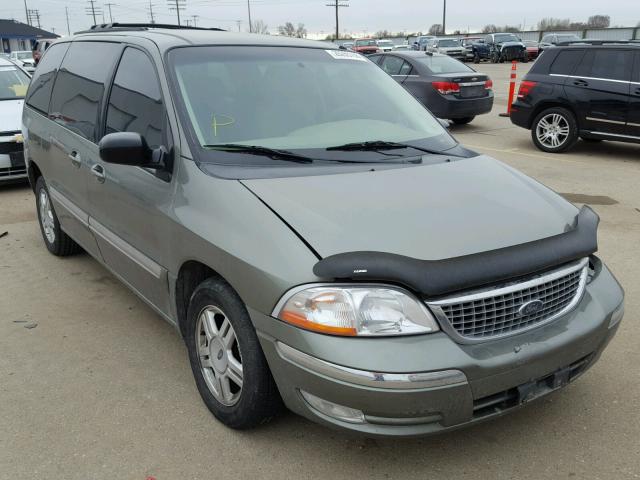 2FMDA52461BB34082 - 2001 FORD WINDSTAR S GRAY photo 1