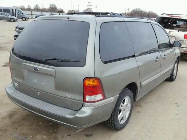 2FMDA52461BB34082 - 2001 FORD WINDSTAR S GRAY photo 4