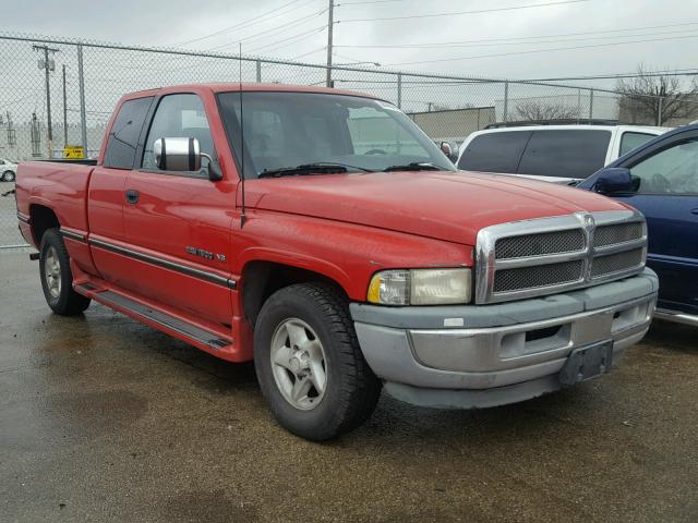 3B7HC13Y4VG700334 - 1997 DODGE RAM 1500 RED photo 1