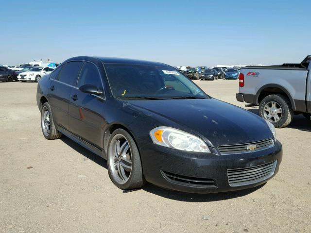 2G1WF5EK2B1123072 - 2011 CHEVROLET IMPALA LS BLACK photo 1