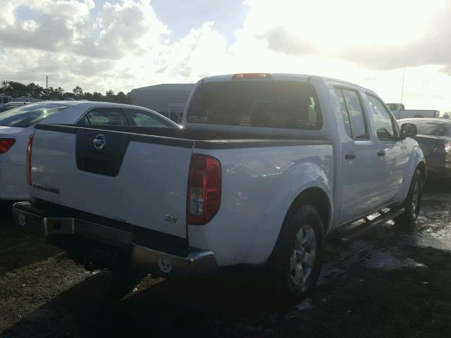 1N6AD0ER0BC428794 - 2011 NISSAN FRONTIER S WHITE photo 4