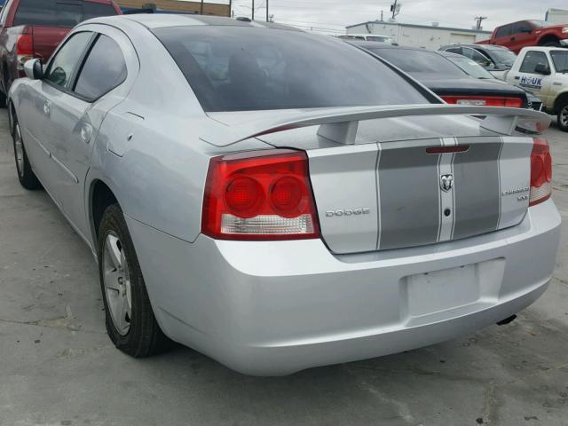 2B3CA3CV9AH165515 - 2010 DODGE CHARGER SX SILVER photo 3