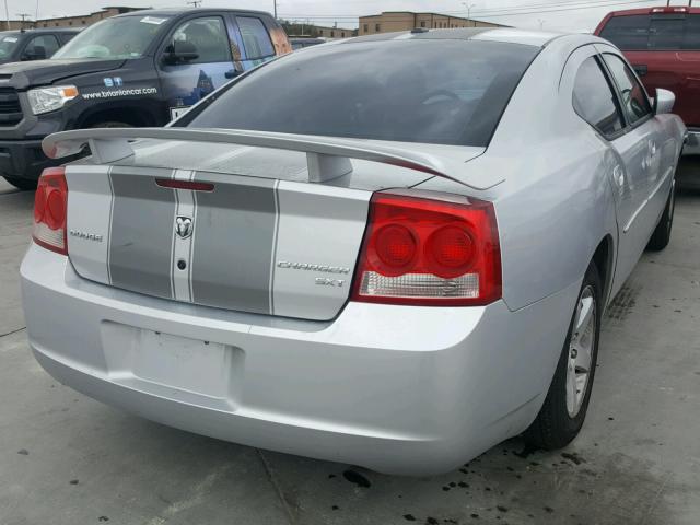 2B3CA3CV9AH165515 - 2010 DODGE CHARGER SX SILVER photo 4