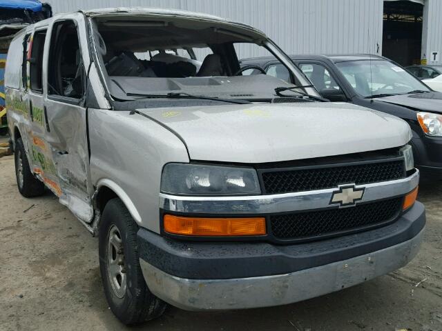 1GNFG15T661131281 - 2006 CHEVROLET EXPRESS G1 SILVER photo 1