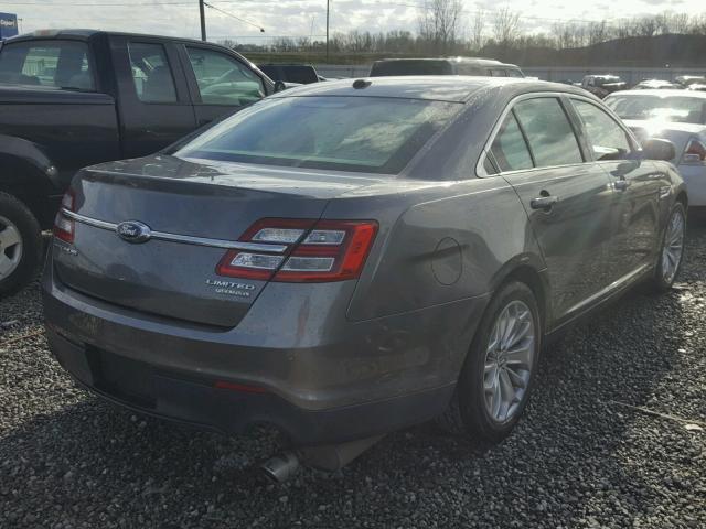 1FAHP2F84DG123939 - 2013 FORD TAURUS LIM GRAY photo 4