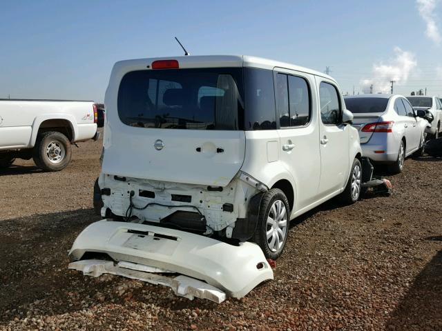 JN8AZ28R89T114210 - 2009 NISSAN CUBE BASE WHITE photo 4