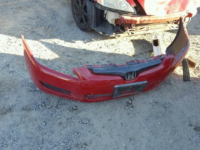 1HGCM82734A012008 - 2004 HONDA ACCORD EX RED photo 9