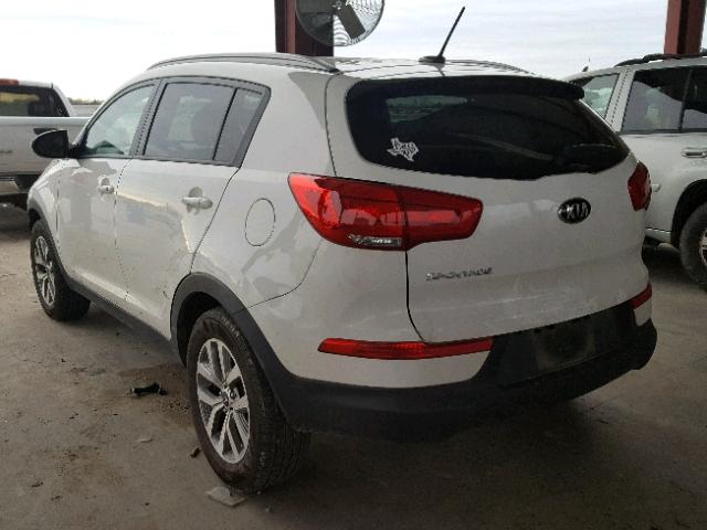 KNDPB3AC8G7811226 - 2016 KIA SPORTAGE L WHITE photo 3