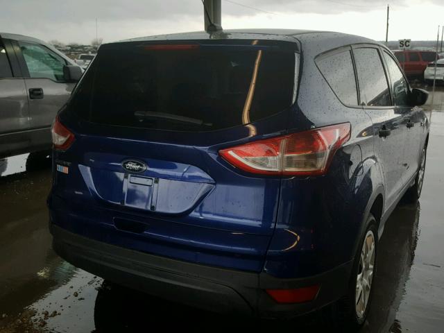 1FMCU0F76DUD94393 - 2013 FORD ESCAPE S BLUE photo 4